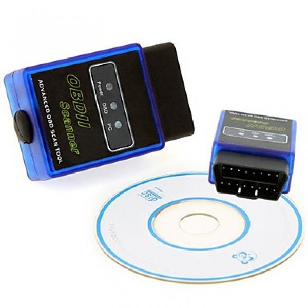 Portable Mini V1.5 ELM327 OBD2/OBDII Bluetooth Auto Car Scanner Diagnostic Tool  