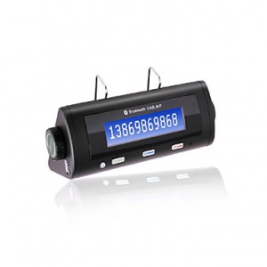 BT8106 Bluetooth Handsfree Car Kit, Bluetooth2.0/Car Charger/With 600mAh Li-ion Battery  