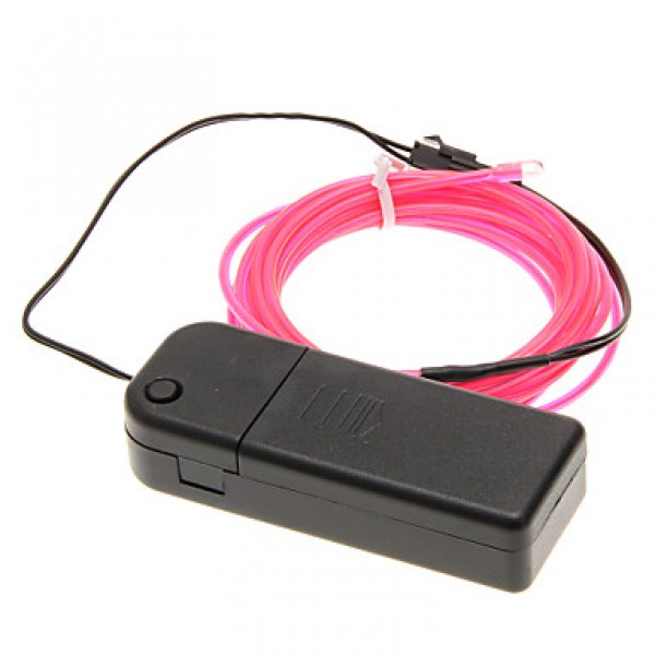 3meter Car Neon Glowing Strobing Electroluminescent Wire (El Wire)  
