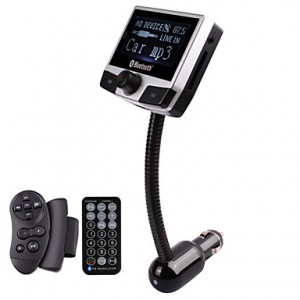 FM Transmitter With 206 Frequencies/Bluetooth 2.0/Car Charger  