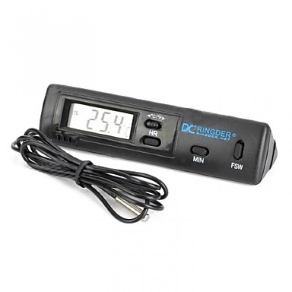  Car Air Conditioning Vent Digital Thermometer   