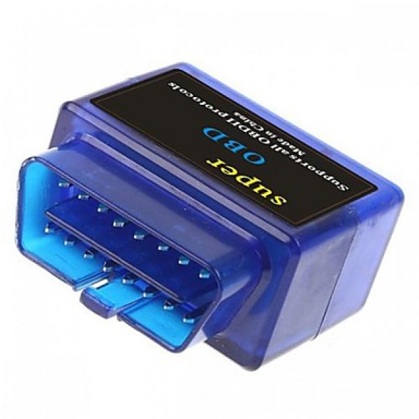 V1.5 Super Mini ELM327 Bluetooth OBD2 OBD-II CAN-BUS Diagnostic Scanner Tool  