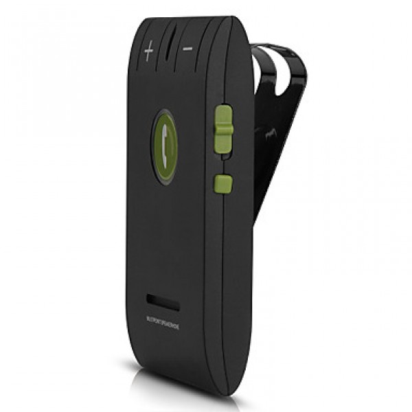 Bluetooth 4.0 In Car Speaker Speakerphone Handsfree Universal Black  