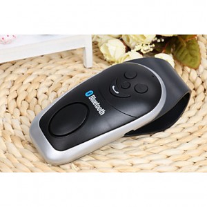 Sun Visor Speakerphone Car kit Black Connect up to two Phones, Suitable for Smart Mobile Phone with bluetooth Connection  