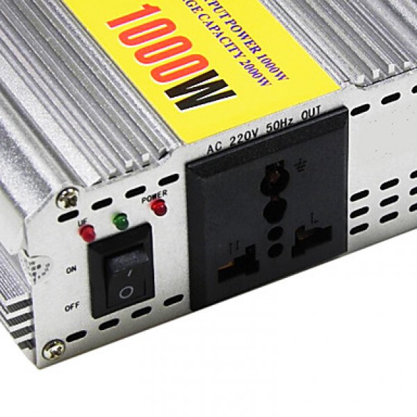 1000W Power Inverter 12V to 220V with USB  