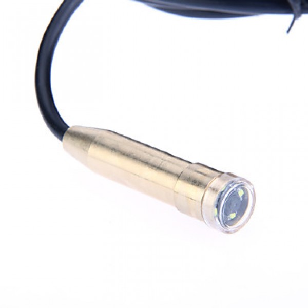 USB Waterproof and Flexible Inspection Camera Microscope Borescope Endoscope 15m Plug  