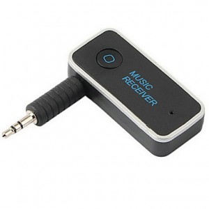 Multipoint Connection 4.1 Bluetooth Audio Music Receiver A2DP Wireless Adapter with 3.5mm AUX Port and Hands Free  