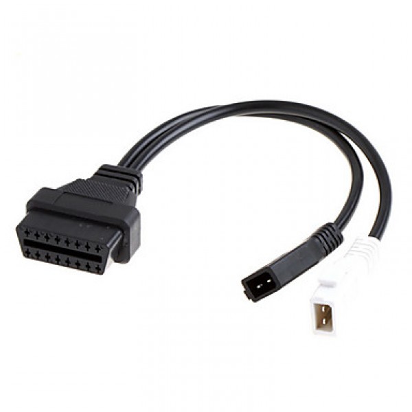 VW AUDI Skoda 2 + 2 Pin to 16Pin OBD 2 Female Adapter Connector Cable  